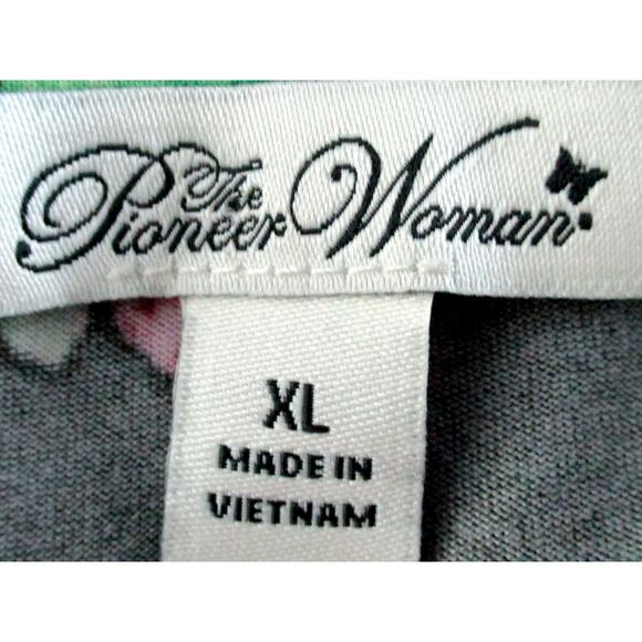 The Pioneer Woman Multi Color Long Sleeve Floral Print Stretch Shirt Size XL - Picture 8 of 10